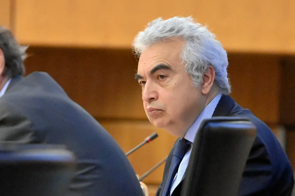 IEA chief Fatih Birol.