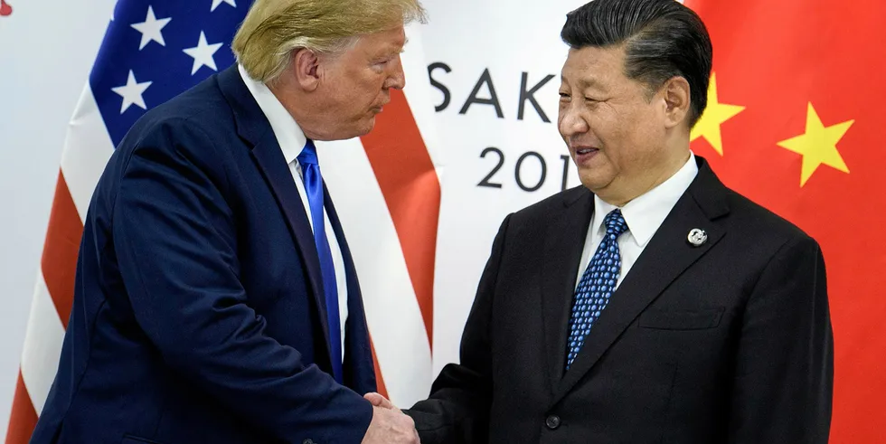 Additional tariffs on Chinese seafood were imposed under the Trump administration, sparking a retaliatory move from China led by Premier Xi Jinping.
