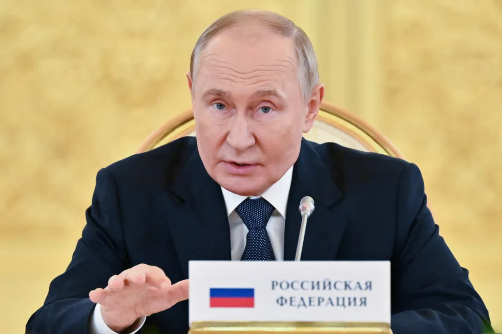 Russian President Vladimir Putin.