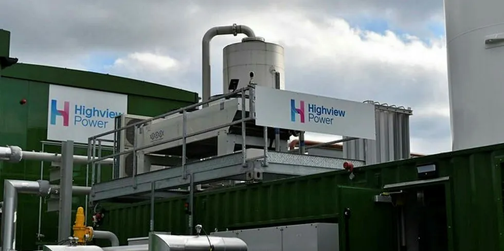 Highview Power's CRYOBattery technology.