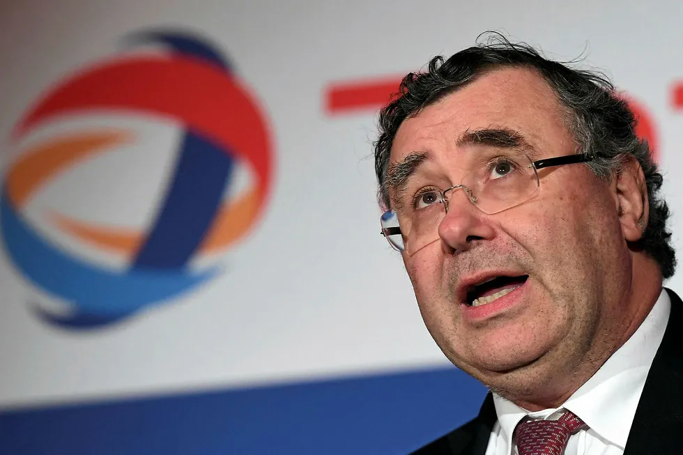 Controlling investments: Total chief executive Patrick Pouyanne said dropping the deal to acquire Oxy's Ghana assets would help preserve financial flexibility
