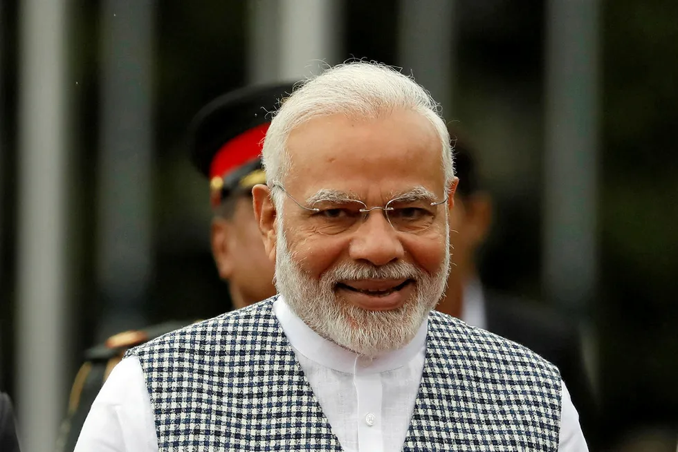 New approach: Indian Prime Minister Narendra Modi