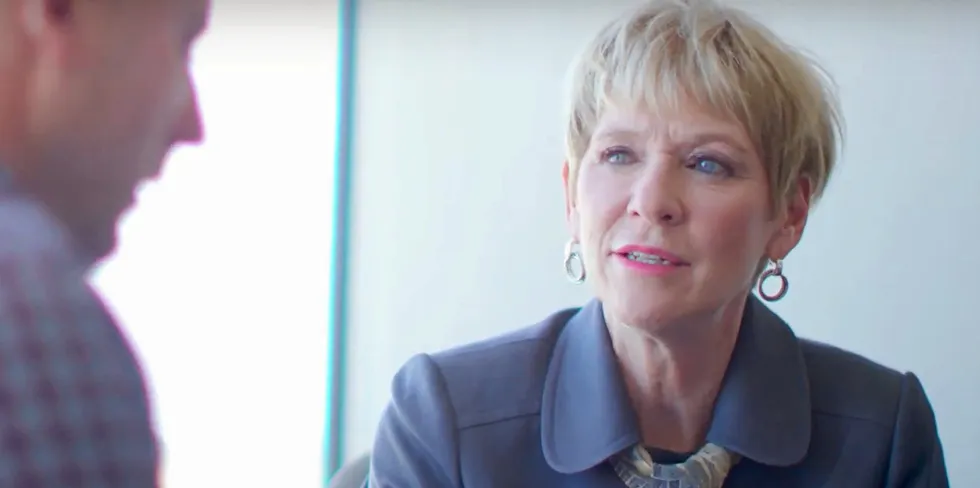 Sylvia Wulf, CEO of GM salmon producer AquaBounty, is focused on bringing GM salmon to US consumers.