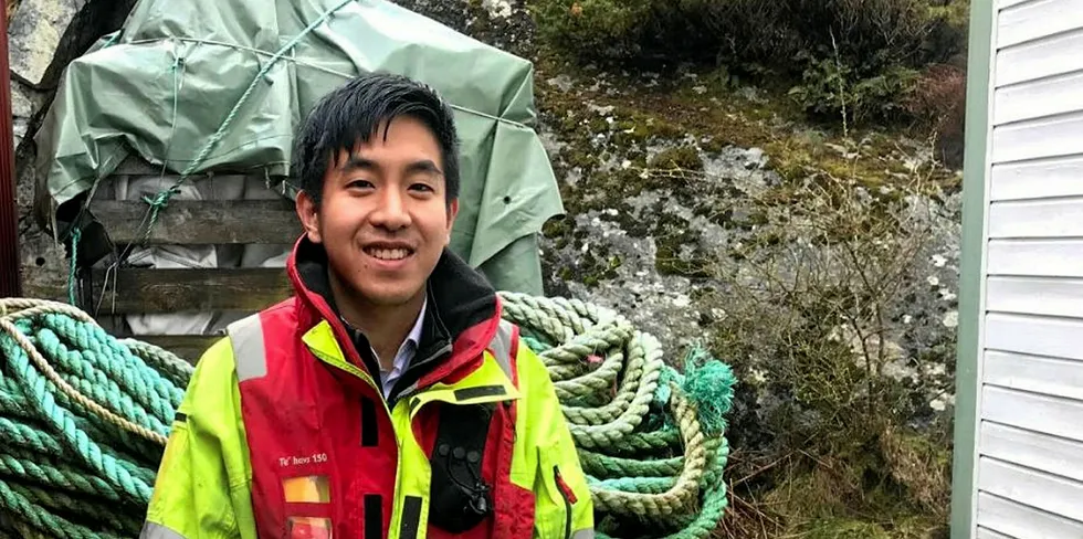 Bryton Shang, Founder & CEO at aquaculture tech company Aquabyte