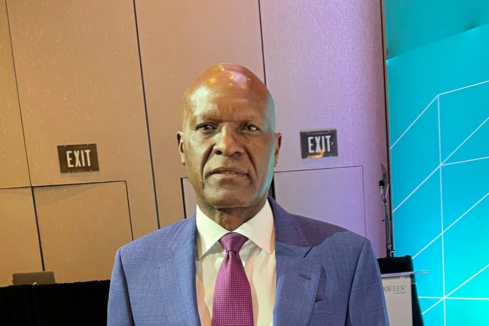 Namibia Mines & Energy Minister Tom Alweendo.
