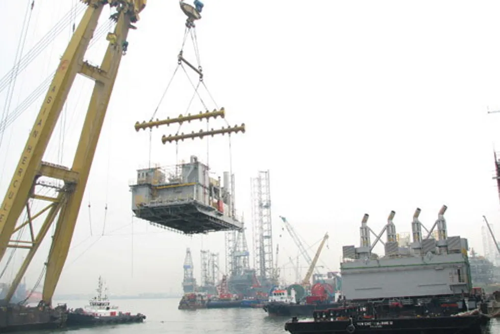 Heavy lifting: at Dyna-Mac