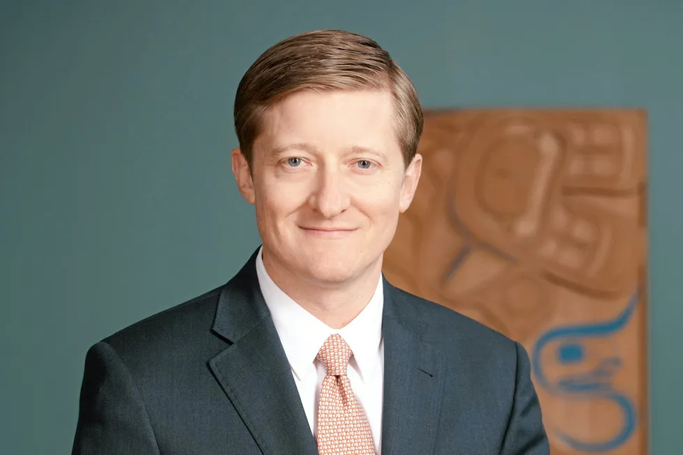 LNG Canada chief executive Jason Klein.