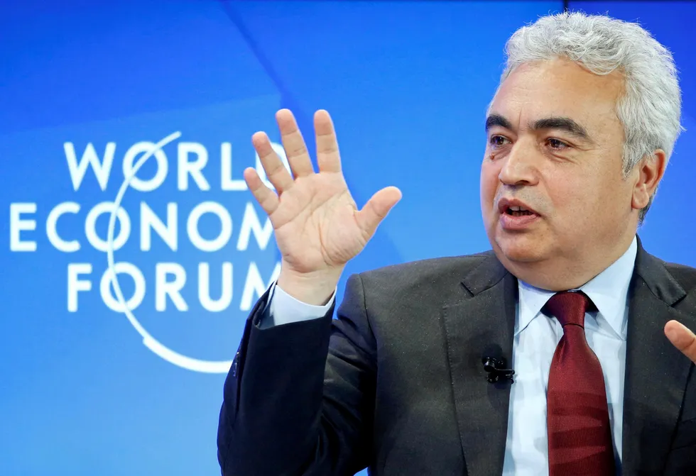Oil demand forecast: International Energy Agency executive director Fatih Birol.