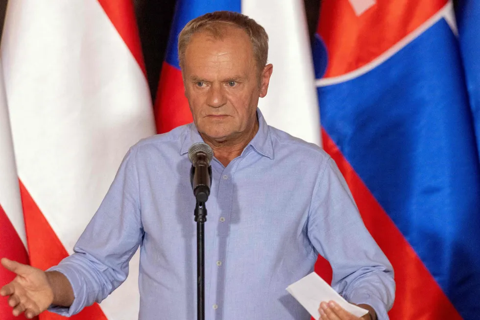 Poland's Prime Minister, Donald Tusk.