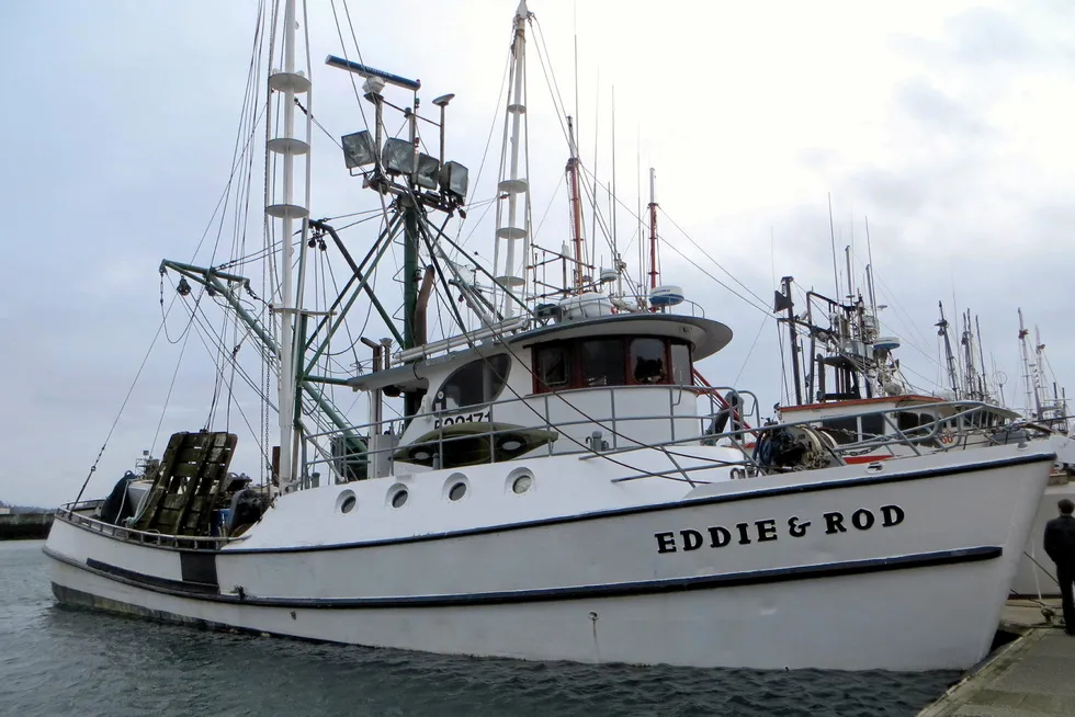 Oregon fishing vessel. Oregon's fisheries have mounted opposition to offshore wind leasing