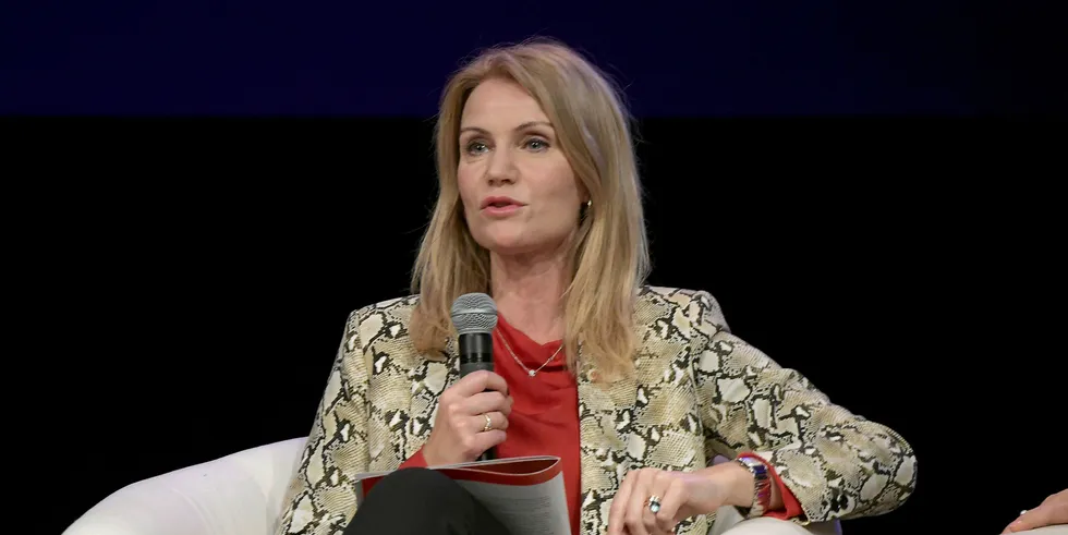 Former Danish PM Helle Thorning-Schmidt