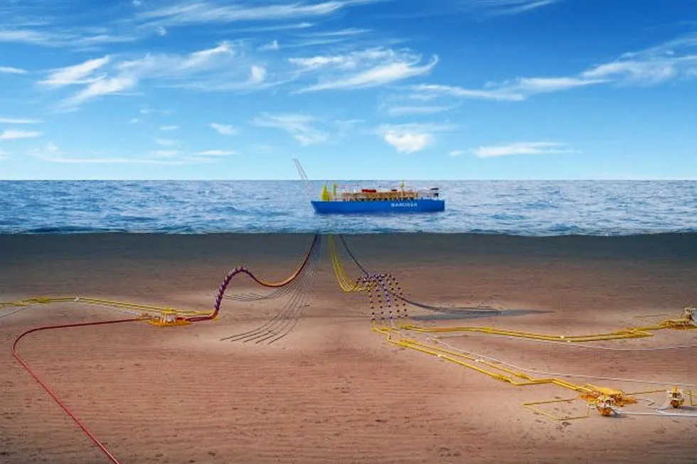 Subsea work: the Barossa field development concept