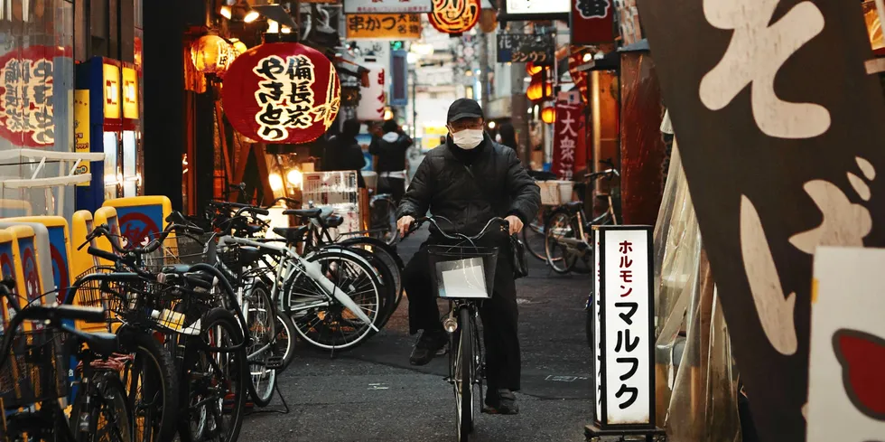Cases in the Japanese capital Tokyo have risen 20 percent in the last week.