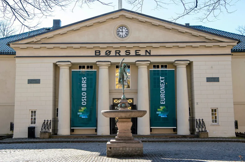 Oslo Stock Exchange.