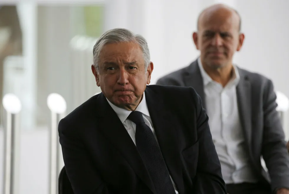 In a tight spot: Mexico's President Andres Manuel Lopez Obrador