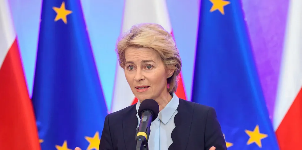 Incoming European Commission Chief Ursula Von der Leyen.