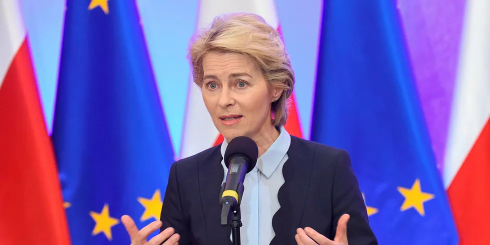 Incoming EU commission president Ursula von der Leyen