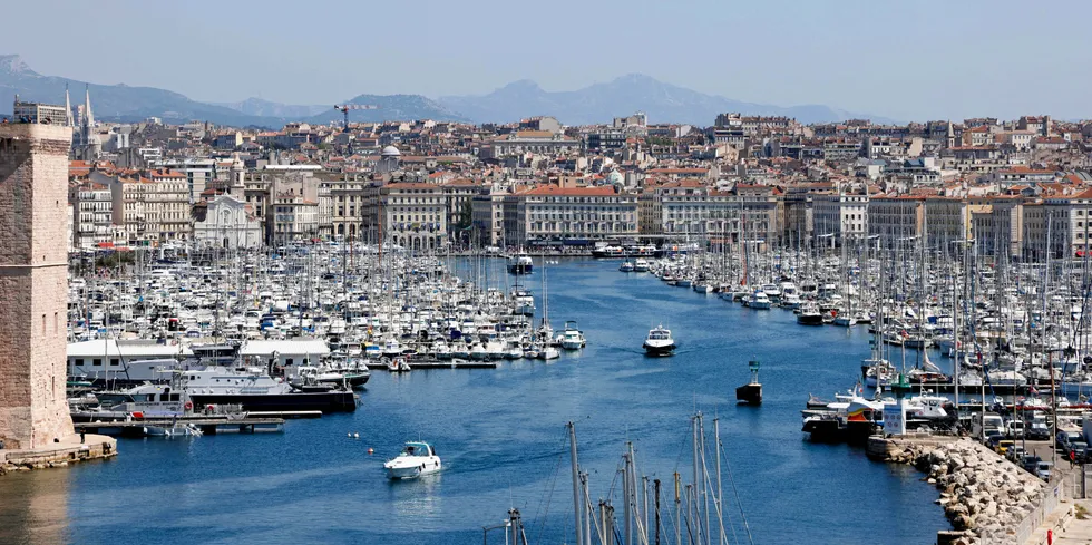 Old port of Marseille.