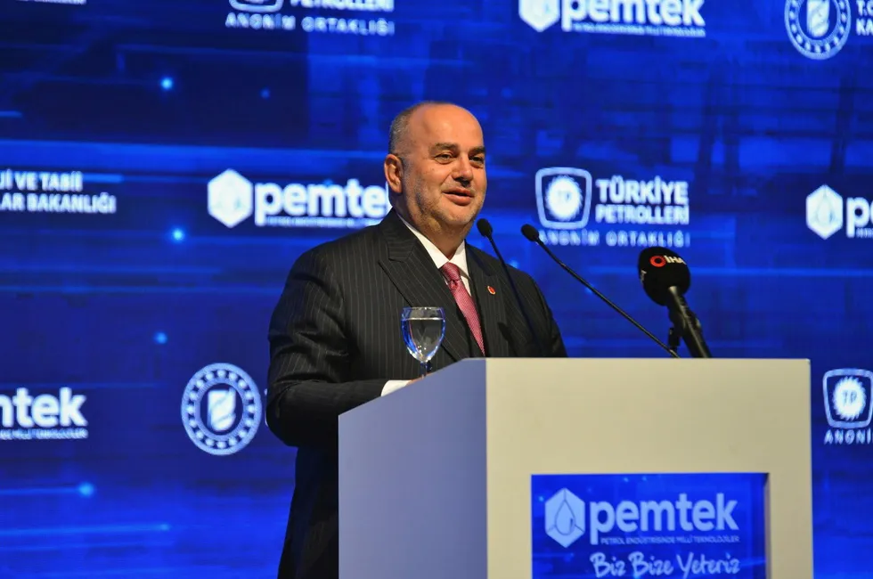 Chairman of state-owned Turkish Petroleum, Melih Han Bilgin.