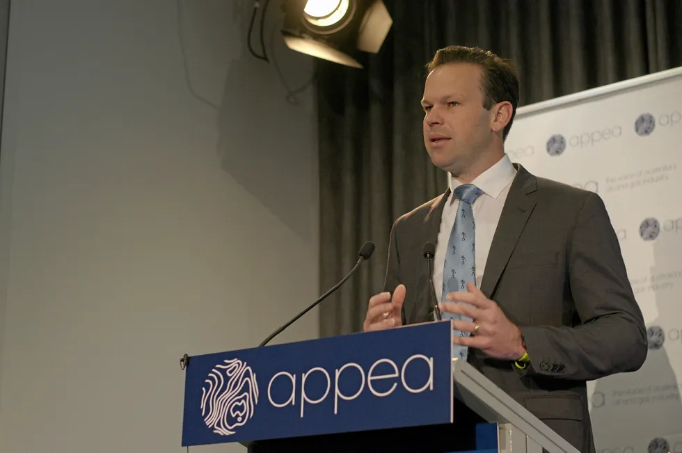 Maintaining his portfolio: Australian Resources Minister Matt Canavan