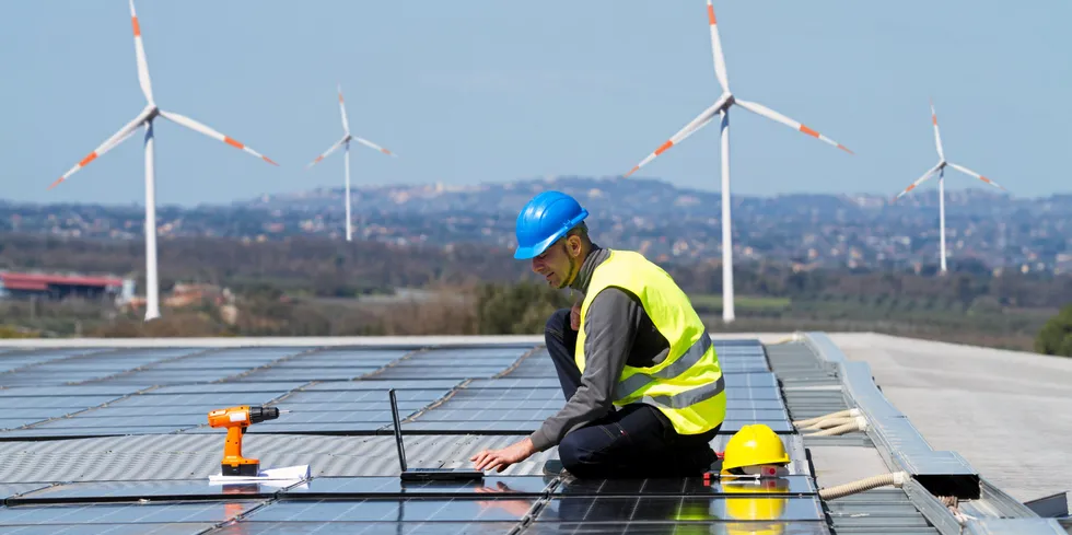 photovoltaic . wind solar.