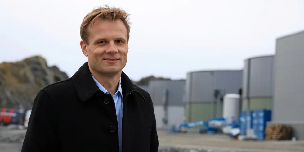 Norwegian national Meny sold the salmon in its fresh counters marked as land-based salmon, which was a new category, Salmon Evolution CEO Trond Schaug-Pettersen said.