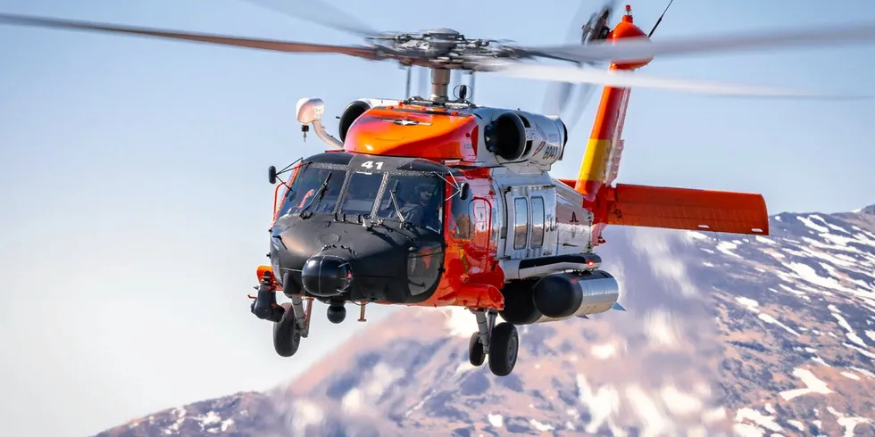 Trident had to employ Coast Guard assistance to evacuate two employees this week, who's condition was worsening following COVID-19 infection.