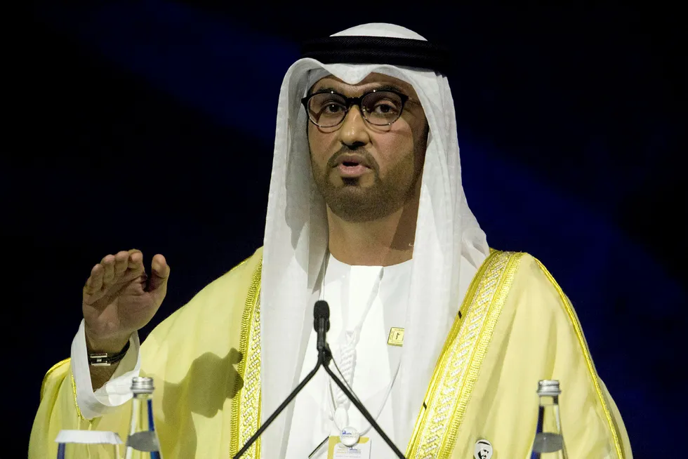 Launch: ADNOC chief executive Ahmed al-Jaber