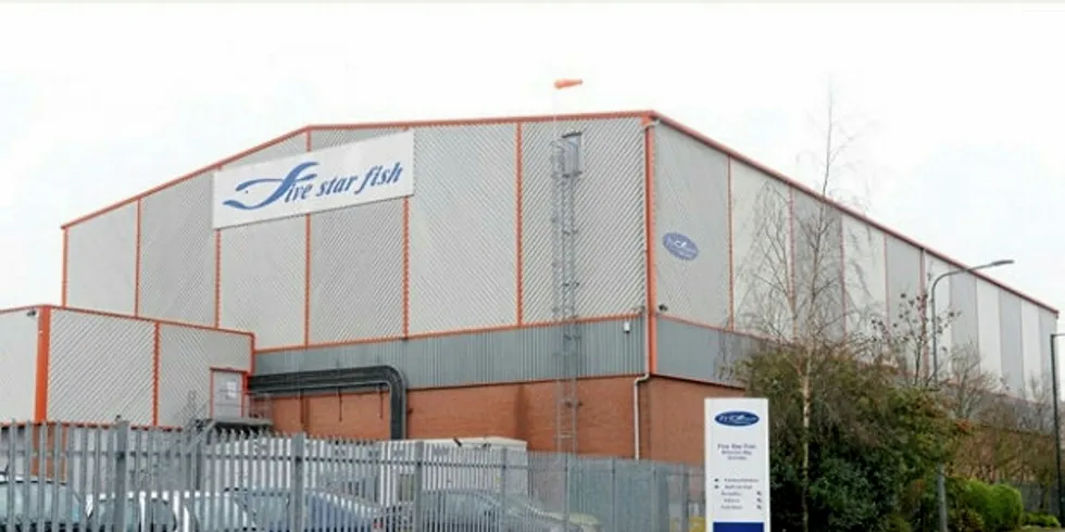 Five Star Fish closes plant. Five Star Fish plant.