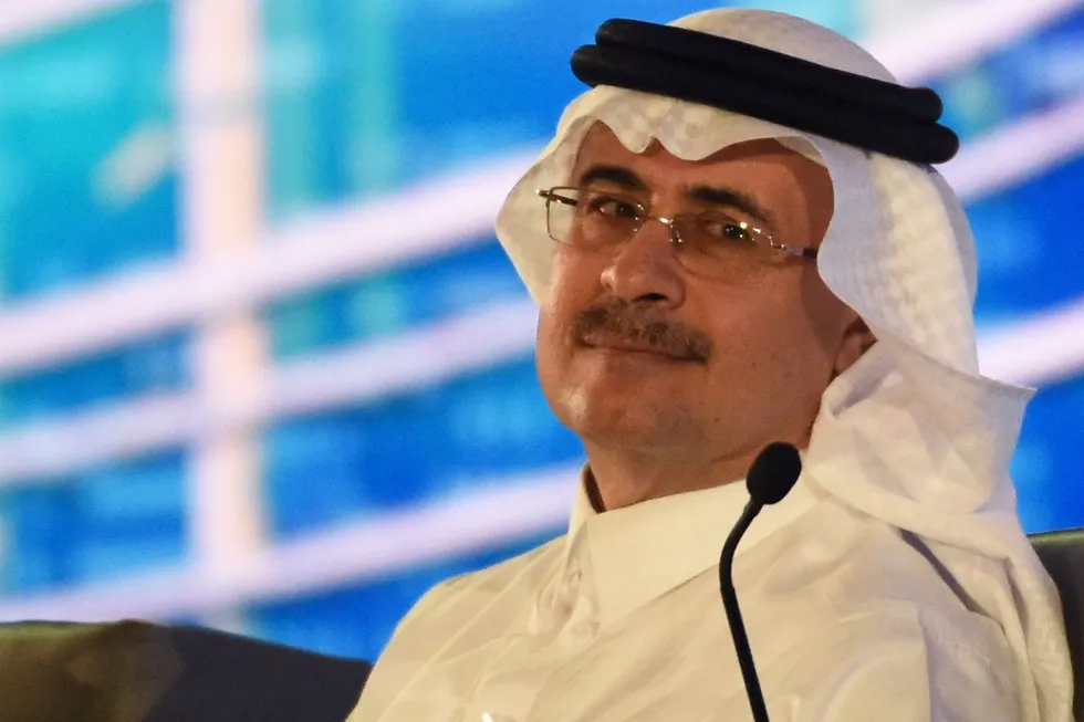 Saudi Aramco chief executive Amin Nasser.