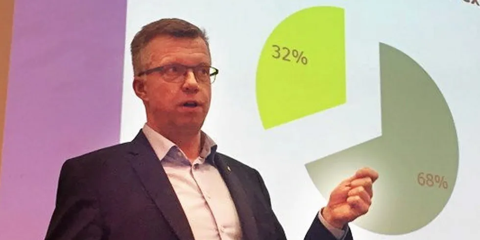 Aller Aqua's Group Vice President Henrik Halken think there needs to be more transparency and a uniformed system to understand and tackle the feed industry's emission output.