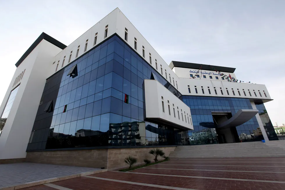 Ready to roll: the building housing Libya's state-owned NOC, Eni's partner in the huge Structures A&E project
