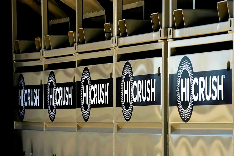 Activity: Hi-Crush re-starts proppant facility