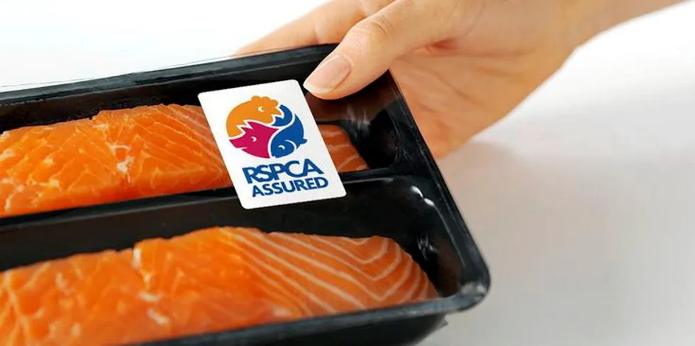 Most salmon farms in Scotland adopt the RSPCA Assured standards.