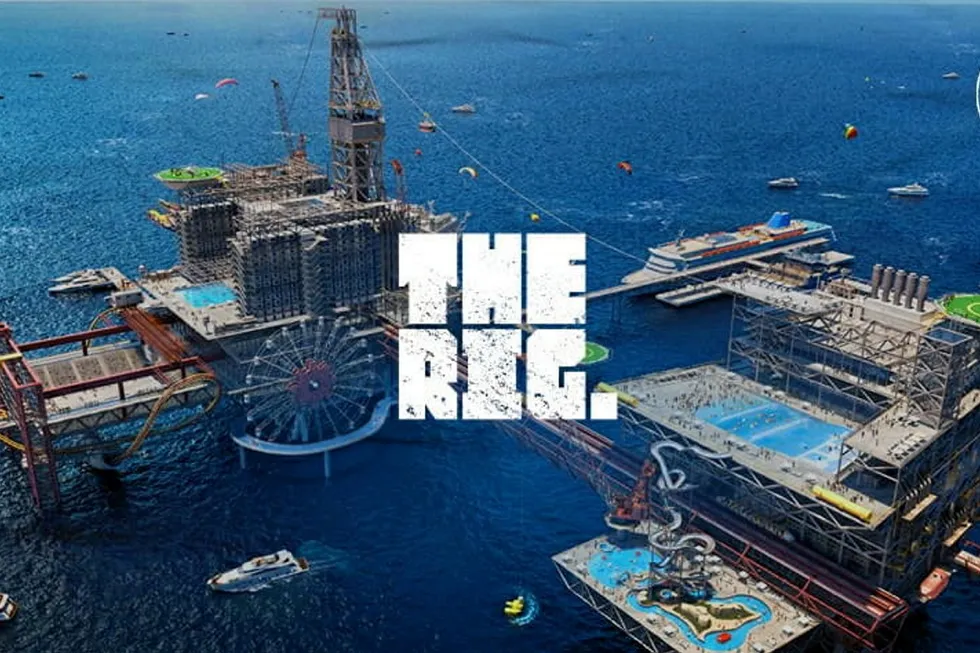 Saudi oil park