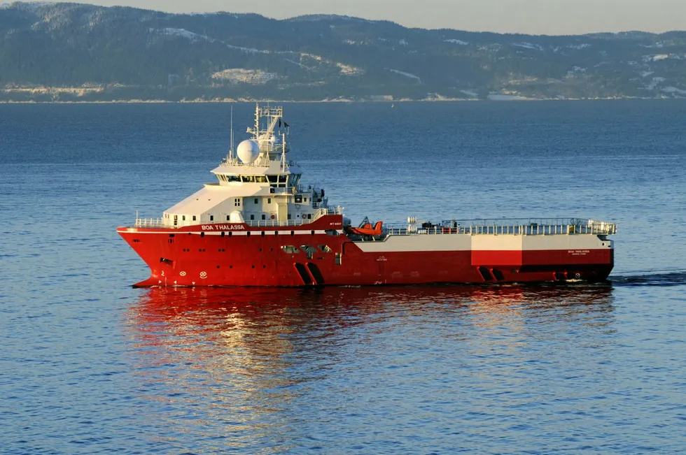 Hired: EMGS has taken the BAO Thalassa