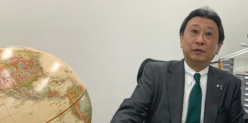 Chubu Electric's Hiroki Sato.