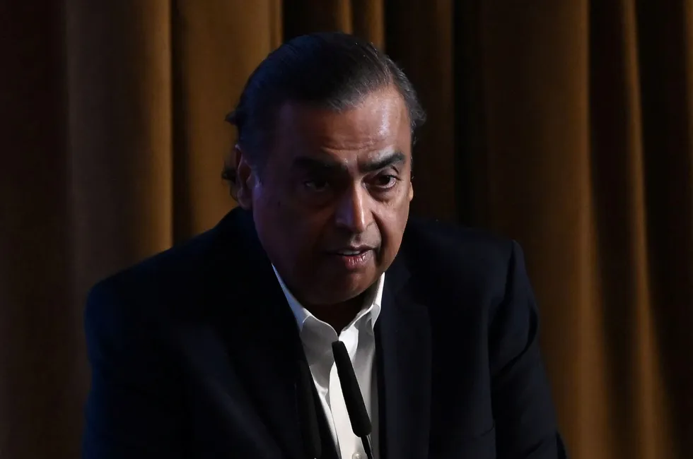 Reliance Industries chairman Mukesh Ambani.