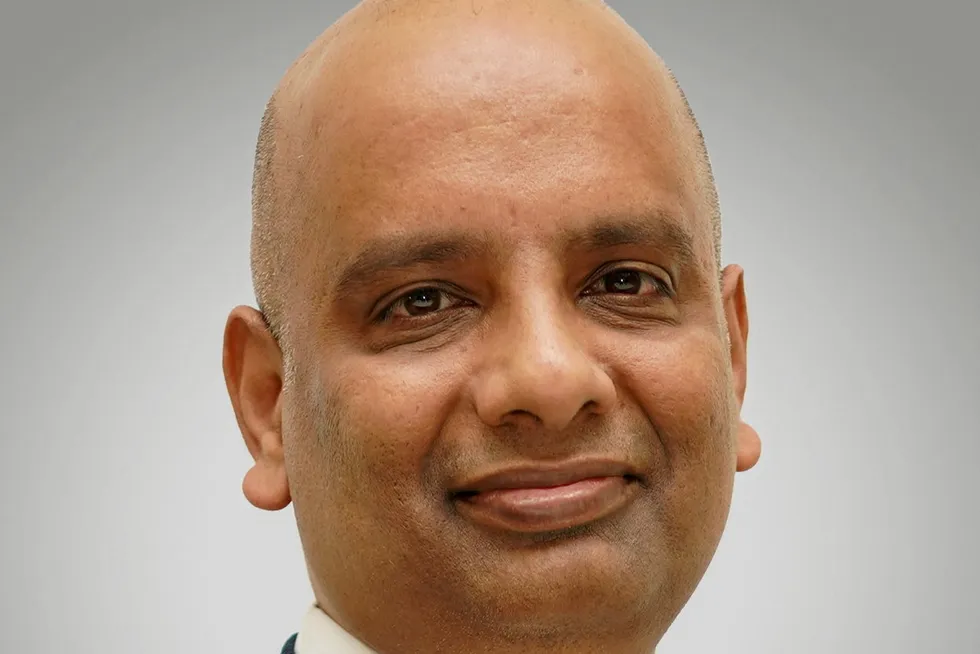 Mahesh Swaminathan, senior vice president of McDermott's subsea, offshore & floating facilities business.