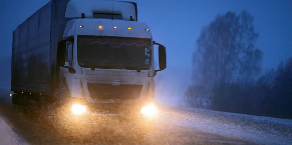 Inclement weather is causing major delays in fresh farmed salmon deliveries from Norway.