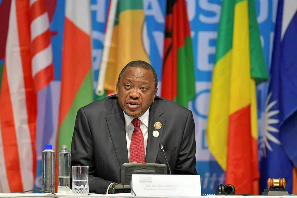 Incentives: Kenya's President Uhuru Kenyatta