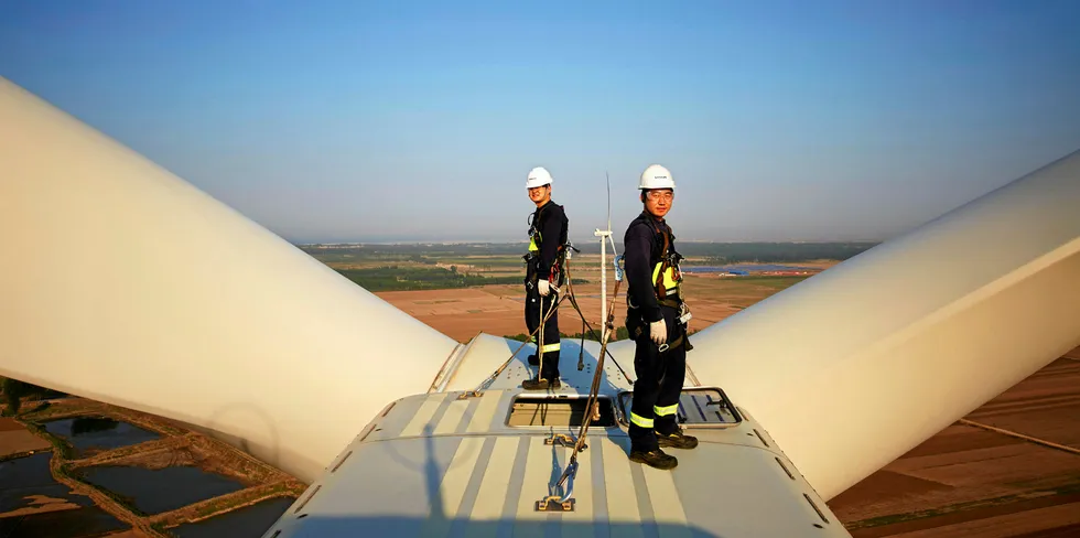 China is chasing year-end onshore wind deadlines.