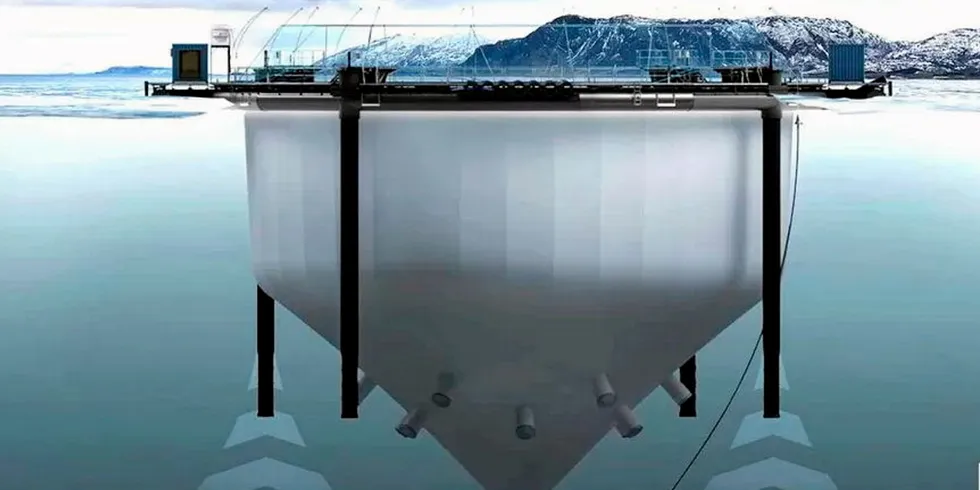 The site on Loch Long at Beinn Reithe, near Arrochar, is not suitable for standard net-pen farming because of relatively low water exchange.