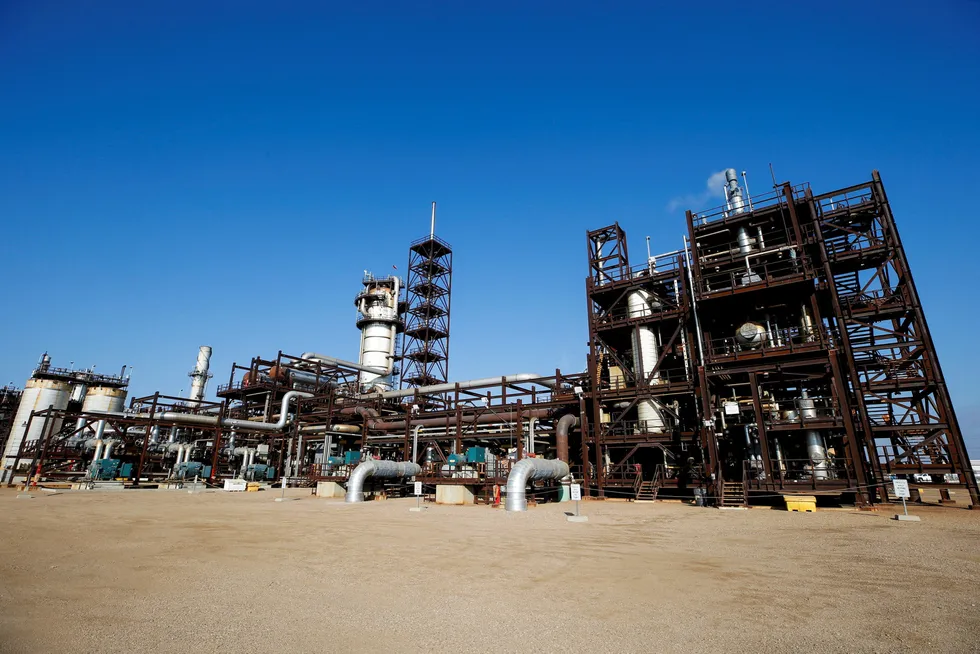 Booming market: Shell's Quest carbon capture and storage facility in Fort Saskatchewan, Alberta, Canada