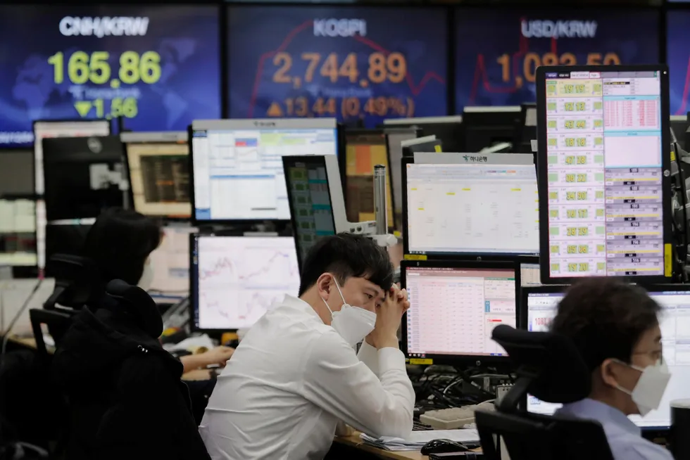 Weighing on sentiment: rising Covid-19 cases in the US and Europe has seen oil prices slip amid concern for demand