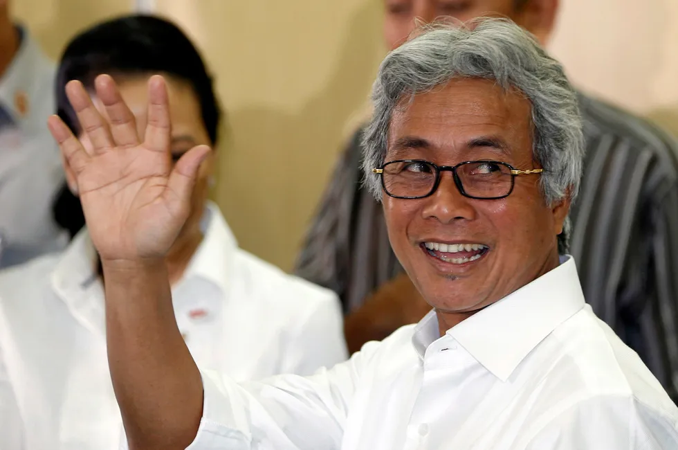 Abadi approved: Dwi Soetjipto, chairman of Indonesia's upstream regulator SKK Migas.