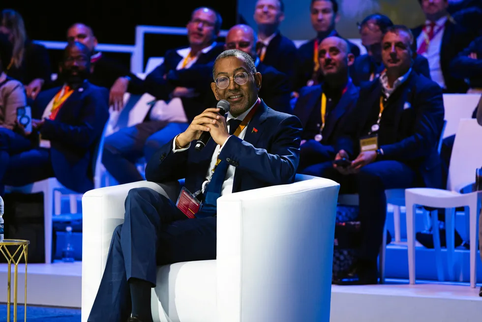 Angolan Petroleum Minister, Diamantino Azevedo.