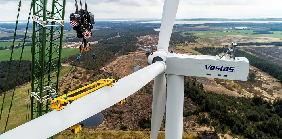 The V150-5.6 MW EnVentus prototype is now a 6MW machine.