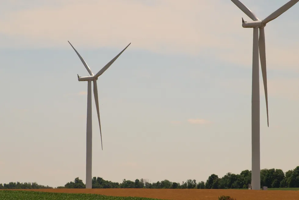 The sheriff's office declined to confirm which wind farm the incident occurred at.