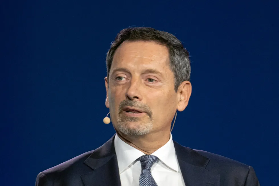 Uniquely positioned: SLB chief executive Olivier Le Peuch.